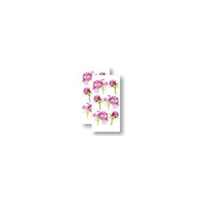 Crearreda Samolepa dekorace - růže 2ks 20x12 cm 60104 – Sleviste.cz