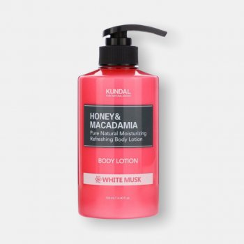 Kundal Honey&Macadamia Body Lotion White Musk vyživující tělové mléko 500 ml