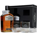Jack Daniel's Gentleman Jack 40% 0,7 l (dárkové balení 2 sklenice) – Zboží Dáma