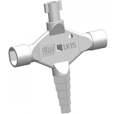 Klíč víceúčelový LK1.5-E Slitina ZNAl 032 01.373.E – Sleviste.cz