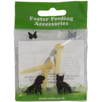 Catac Foster Feeding náhradní dudlíky, vel. ST1 malé, 3 ks – Zboží Dáma