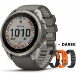 Garmin Fenix 9 Pro 51 mm Solar inReach Titanium Pebble Gray/Silver Gray 010-04339-01 – Zboží Mobilmania