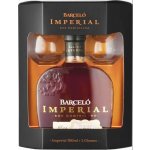 Ron Barceló Imperial 38% 0,7 l (dárkové balení 2 sklenice) – Zbozi.Blesk.cz