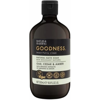 Baylis & Harding pěna do koupele Oud cedr a ambra 500 ml – Zboží Dáma