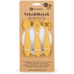 Petite&Mars Set silikonových tréninkových lžiček 3 ks – Hledejceny.cz