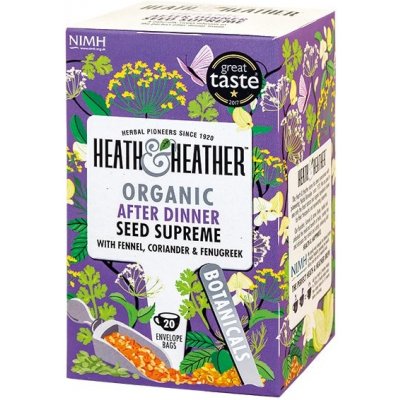 Heath & Heather Organic Digestive Super Seeds 20 sáčků – Zbozi.Blesk.cz