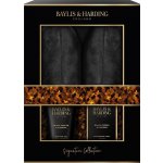 Baylis & Harding Signature Men´s Black Pepper & Ginseng sprchový gel 140 ml + mýdlo 100 g + pantofle dárková sada – Zbozi.Blesk.cz