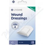 LIVSANE Sterilní náplasti na rány 10 x 15 cm 5 ks – Zboží Dáma