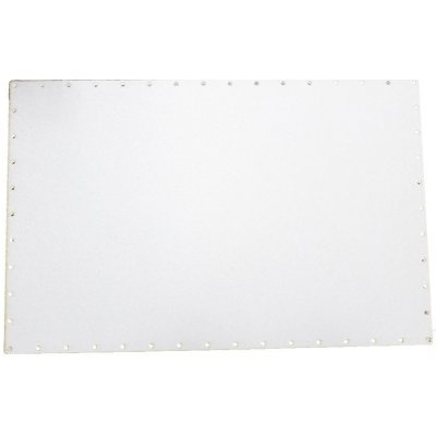 sololak bílý obdélník zakul.rohy 37x24cm s otvory 22B3724Z – Zboží Dáma