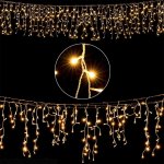Goleto Vánoční světelný déšt´ 5 m | teplá bílá 200 LED – Sleviste.cz