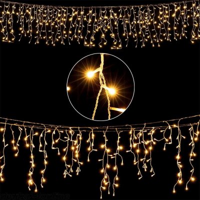 Goleto Vánoční světelný déšt´ 5 m | teplá bílá 200 LED – Sleviste.cz