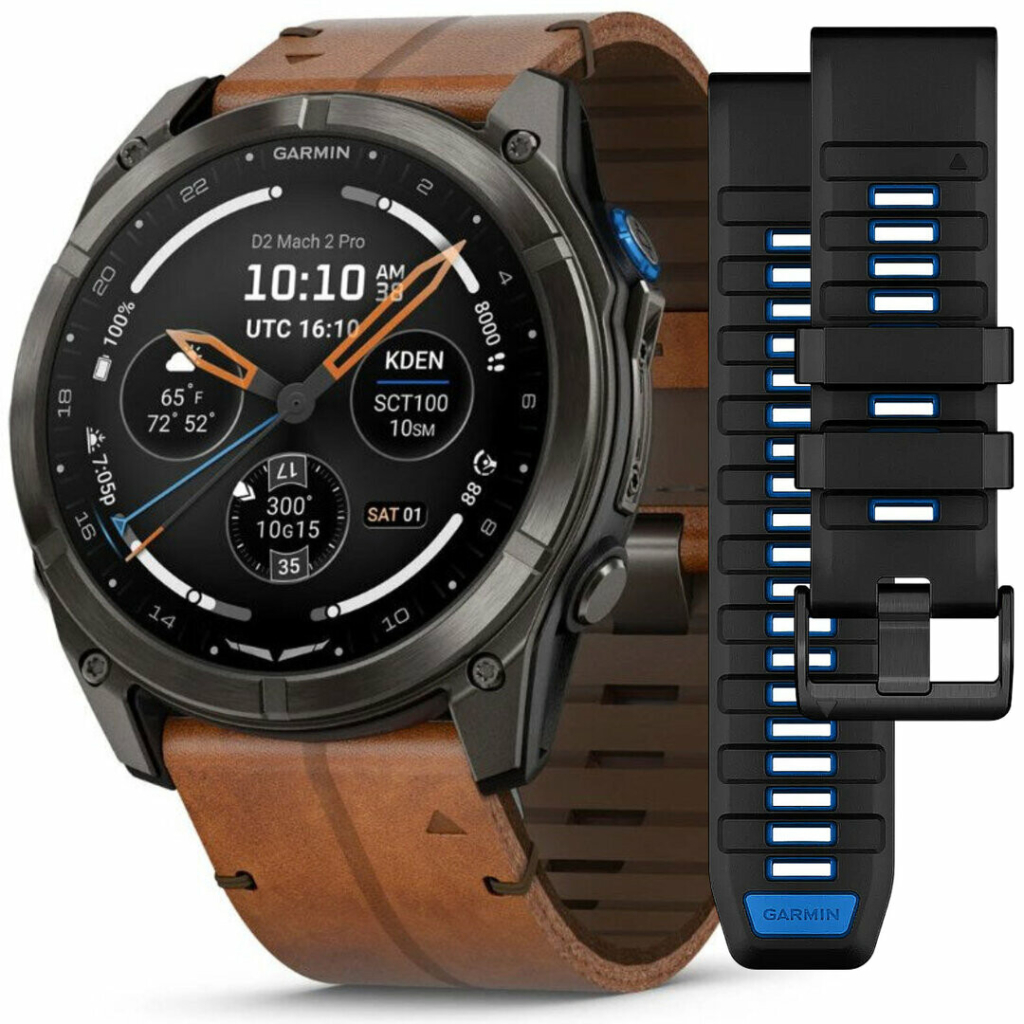 Garmin D2™ Mach 2 PRO Chestnut Leather 010-03199-51