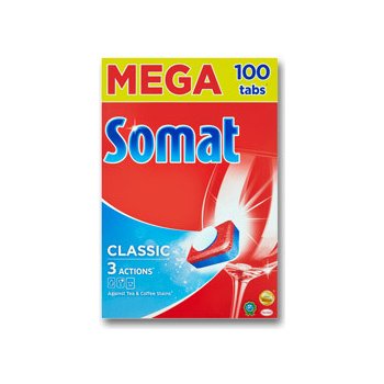 Somat mega tablety do myčky classic 100 ks