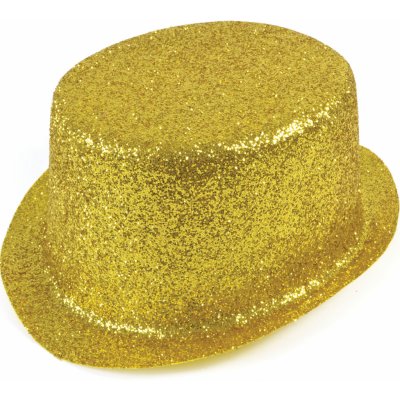 bristol Párty klobouk cylindr zlatý – Zboží Mobilmania