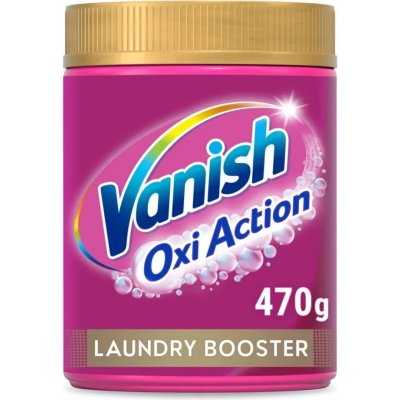 Vanish Odstraňovač skvrn OXI Action Gold pink 470 g – Zboží Mobilmania