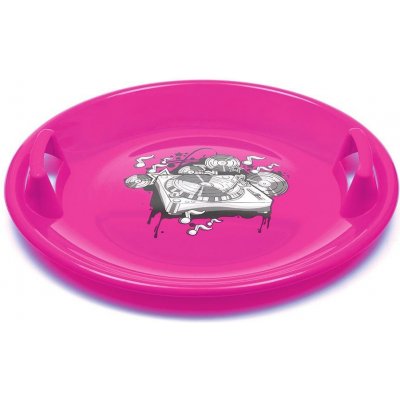 Baby Mix talíř MUSIC Růžová 60 cm – Zboží Mobilmania