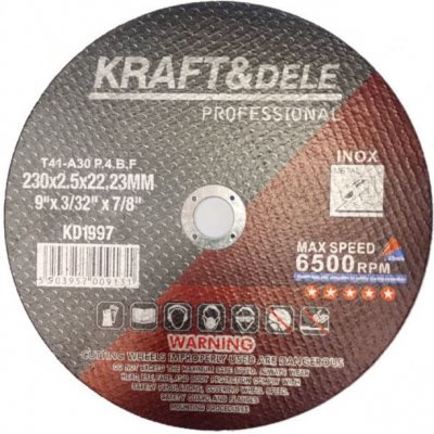 Kraft & Dele Brusný kotouč 230 x 2,5 x 22,23 mm KD1997 – Zboží Dáma