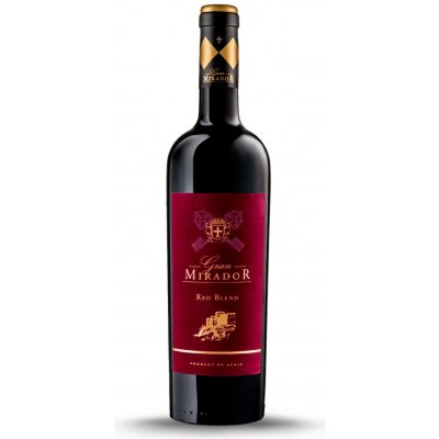 Gran Mirador Red Blend červené polosuché Španělsko 12,5% 0,75 l (holá láhev) – Hledejceny.cz