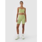 4F Dámské krátké legíny WSS25TFSTF014 LIGHT GREEN – Zboží Dáma