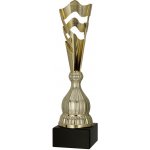 Plastová trofej Zlatá Výška: 33 cm – Sleviste.cz