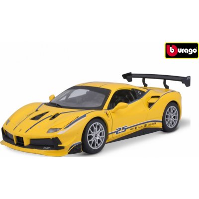 Bburago Ferrari Racing 488 Challenge Yelow 1:24 – Hledejceny.cz