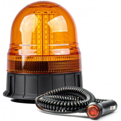 Amio Výstražný LED maják 12/24V - oranžový - 60 LED s homologací E13 - WAR09M – Sleviste.cz