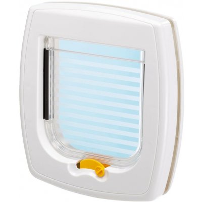 Ferplast plastová průchozí dvířka Swing 1 Super Basic White – Zboží Dáma