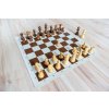 Šachy Šachová souprava francouzský akát hnědý