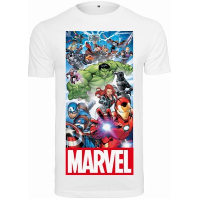 Marvel Comics tričko Avengers Allstars Team White pánské