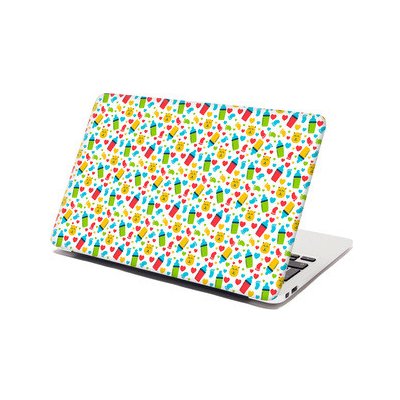 Sablio Samolepka na notebook Dětské obrázky - 29x20 cm – Sleviste.cz