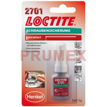 LOCTITE 2701 na zajištění šroubů 5g