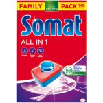 Somat tablety do myčky All-in-1 140 ks – Zbozi.Blesk.cz