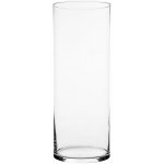 Skleněná váza Cylinder Tuba v 50 cm š 15 cm – Hledejceny.cz
