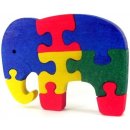 Makovský vkládací puzzle Slon bez rámečku