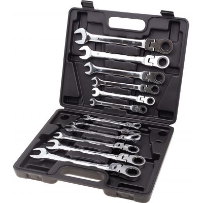 Genborx sada očkoplochých ráčnových kloubových klíčů JTY-2007A – Zboží Mobilmania