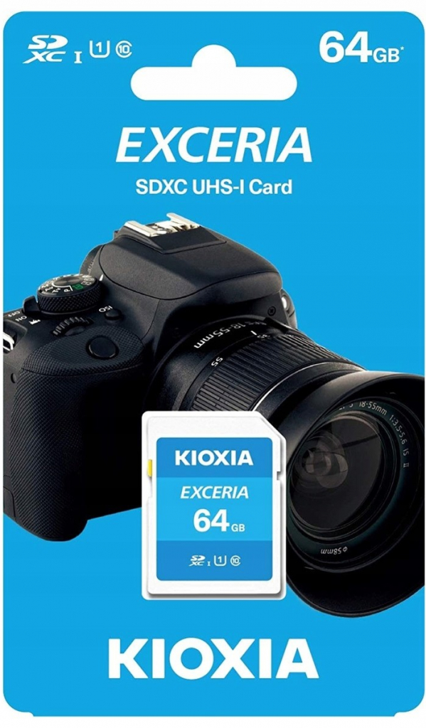 Kioxia Exceria SDXC 64 GB LNEX1L064GG4