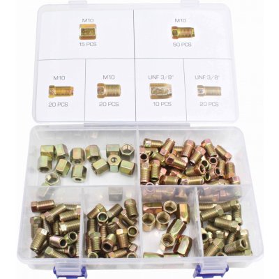 ASTA Brzdová šroubení - holendry na brzdové vedení, různé rozměry, 135 ks MD-A-TC543 – Zboží Mobilmania