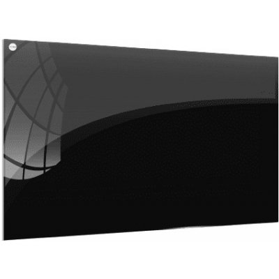 Allboards Skleněná tabule 80 x 60 cm ALLboards CLASSIC TS80x60BK – Zboží Mobilmania