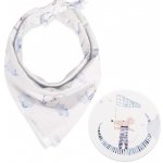 Biante dětský bavlněný šátek Sandra SA-579 Myšky mezi modrými obláčky – Sleviste.cz