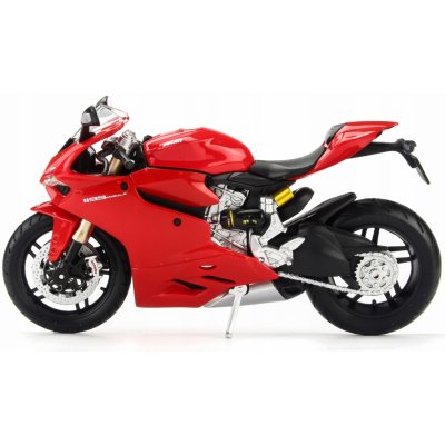 Maisto Motorka Ducati 1199 Panigale Červená 1:12