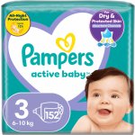 Pampers active baby 3 152 ks – Zbozi.Blesk.cz