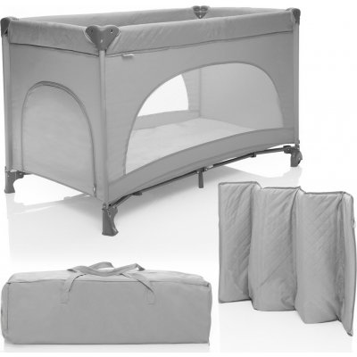 Zopa Cestovní postýlka Lely Silver Grey – Zboží Dáma