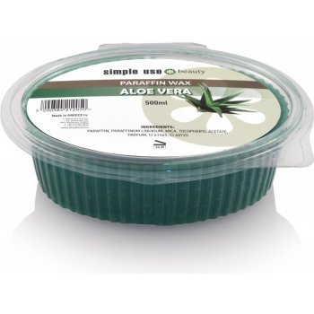 Simple use beauty parafínový zábal aloe vera 2 x 500 g