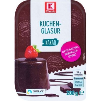 K-Classic Kuchenglasur Kakao 200 g