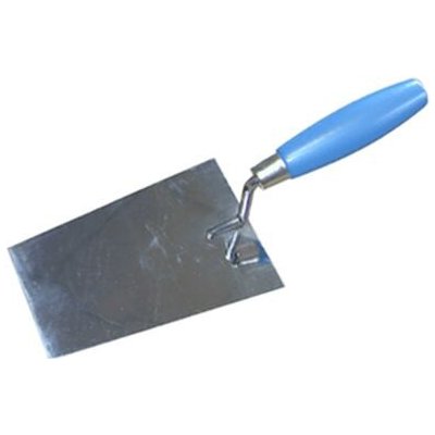 lžíce zednická 180*130mm NEREZ, dřevěná rukojeť – HobbyKompas.cz