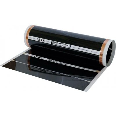 LARX uhlíková fólie, 100 W/m2, šířka 0,5 m, Cena za 1m běžný – Sleviste.cz