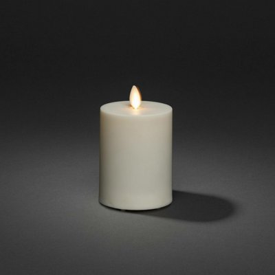 Konstsmide LED svíčka IP44 krémově bílá hladká Výška 13 cm 1634-115 – Hledejceny.cz