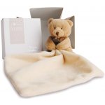 Doudou Et Compagnie Medvídek Ours Boite Fleur béžová – Zboží Dáma