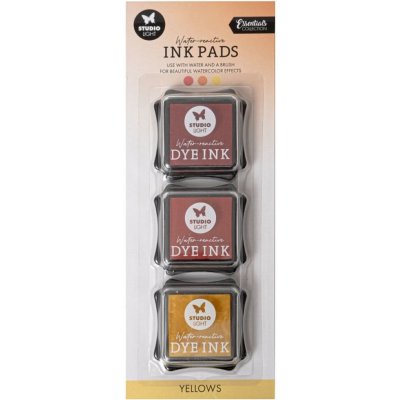 Studio Light Inkoustové polštářky žlutá 3 ks – Hledejceny.cz