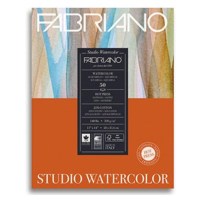 Fabriano Akvarelový blok Studio 300 – Zboží Mobilmania